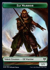 Elf Warrior Token - Foil